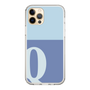 Slim Protection Case［ Original - initial two tone - Q blue ］