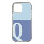 Slim Protection Case［ Original - initial two tone - Q blue ］