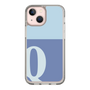 Slim Protection Case［ Original - initial two tone - Q blue ］