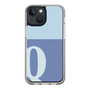 Slim Protection Case［ Original - initial two tone - Q blue ］