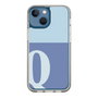 Slim Protection Case［ Original - initial two tone - Q blue ］