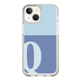 Slim Protection Case［ Original - initial two tone - Q blue ］