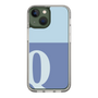 Slim Protection Case［ Original - initial two tone - Q blue ］