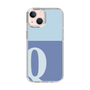 Slim Protection Case［ Original - initial two tone - Q blue ］