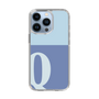 Slim Protection Case［ Original - initial two tone - Q blue ］