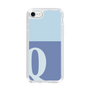 Slim Protection Case［ Original - initial two tone - Q blue ］