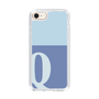 Slim Protection Case［ Original - initial two tone - Q blue ］