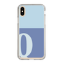 Slim Protection Case［ Original - initial two tone - Q blue ］