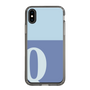 Slim Protection Case［ Original - initial two tone - Q blue ］