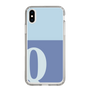 Slim Protection Case［ Original - initial two tone - Q blue ］