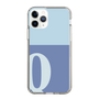 Slim Protection Case［ Original - initial two tone - Q blue ］
