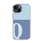 Slim Protection Case［ Original - initial two tone - Q blue ］
