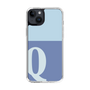 Slim Protection Case［ Original - initial two tone - Q blue ］