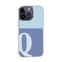 Slim Protection Case［ Original - initial two tone - Q blue ］