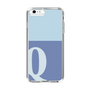 Slim Protection Case［ Original - initial two tone - Q blue ］