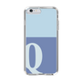 Slim Protection Case［ Original - initial two tone - Q blue ］