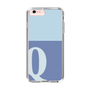 Slim Protection Case［ Original - initial two tone - Q blue ］
