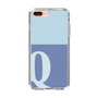 Slim Protection Case［ Original - initial two tone - Q blue ］