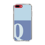 Slim Protection Case［ Original - initial two tone - Q blue ］