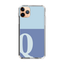 Slim Protection Case［ Original - initial two tone - Q blue ］