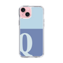 Slim Protection Case［ Original - initial two tone - Q blue ］