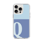 Slim Protection Case［ Original - initial two tone - Q blue ］