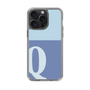 Slim Protection Case［ Original - initial two tone - Q blue ］