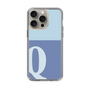 Slim Protection Case［ Original - initial two tone - Q blue ］