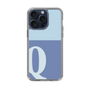 Slim Protection Case［ Original - initial two tone - Q blue ］
