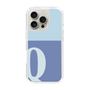 Slim Protection Case［ オリジナル - initial two tone - Q blue ］
