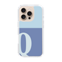 Slim Protection Case［ オリジナル - initial two tone - Q blue ］