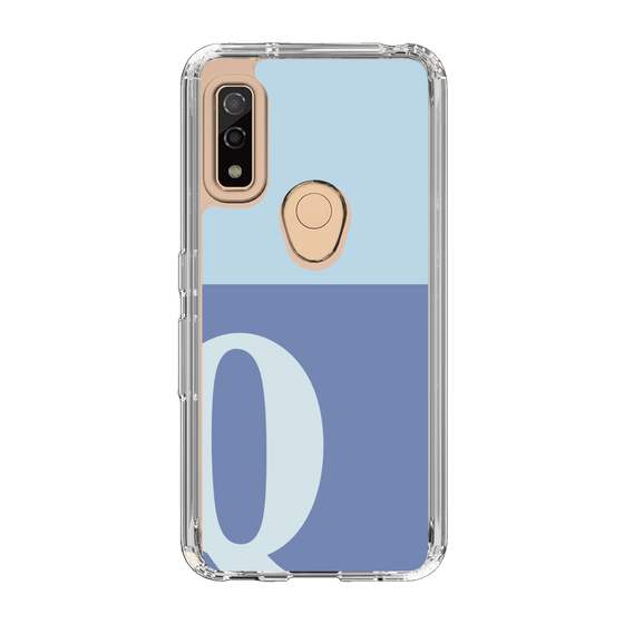 Slim Protection Case［ Original - initial two tone - Q blue ］