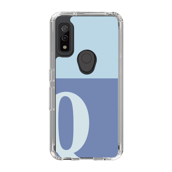 Slim Protection Case［ Original - initial two tone - Q blue ］