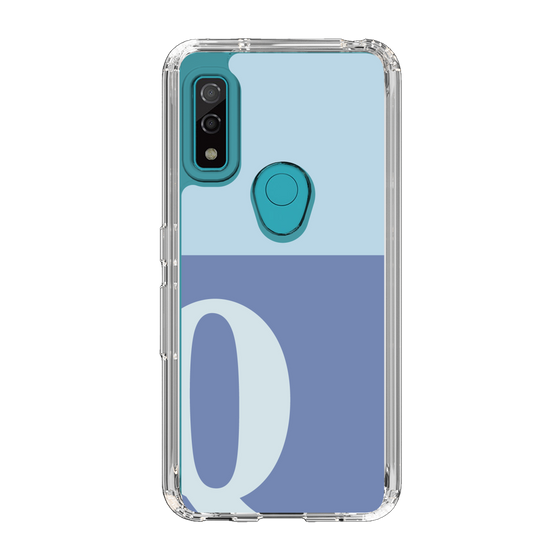 Slim Protection Case［ Original - initial two tone - Q blue ］
