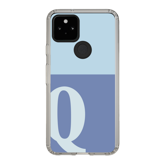 Slim Protection Case［ Original - initial two tone - Q blue ］