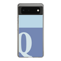 Slim Protection Case［ Original - initial two tone - Q blue ］