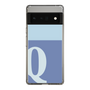 Slim Protection Case［ Original - initial two tone - Q blue ］