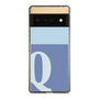 Slim Protection Case［ Original - initial two tone - Q blue ］