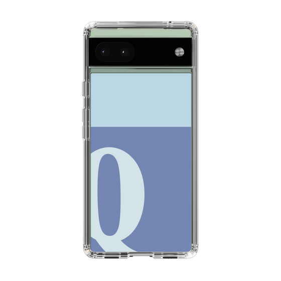 Slim Protection Case［ Original - initial two tone - Q blue ］