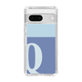 Slim Protection Case［ Original - initial two tone - Q blue ］