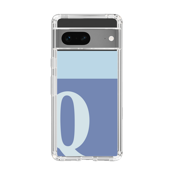 Slim Protection Case［ Original - initial two tone - Q blue ］