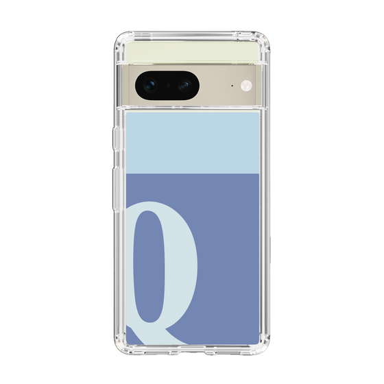 Slim Protection Case［ Original - initial two tone - Q blue ］