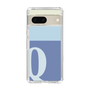 Slim Protection Case［ Original - initial two tone - Q blue ］