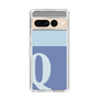Slim Protection Case［ Original - initial two tone - Q blue ］