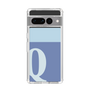 Slim Protection Case［ Original - initial two tone - Q blue ］