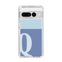 Slim Protection Case［ Original - initial two tone - Q blue ］