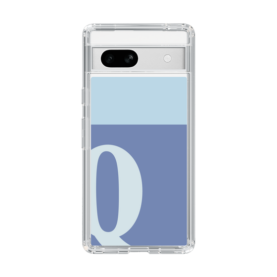 Slim Protection Case［ Original - initial two tone - Q blue ］