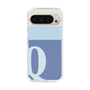 Slim Protection Case［ Original - initial two tone - Q blue ］
