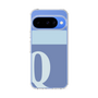 Slim Protection Case［ Original - initial two tone - Q blue ］
