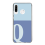 Slim Protection Case［ Original - initial two tone - Q blue ］